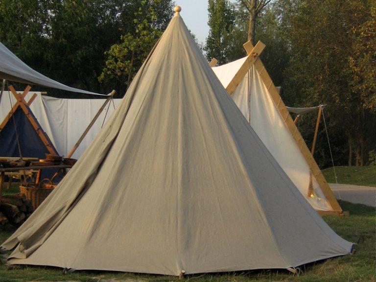 Conical tents Sewmill Historical linen tents